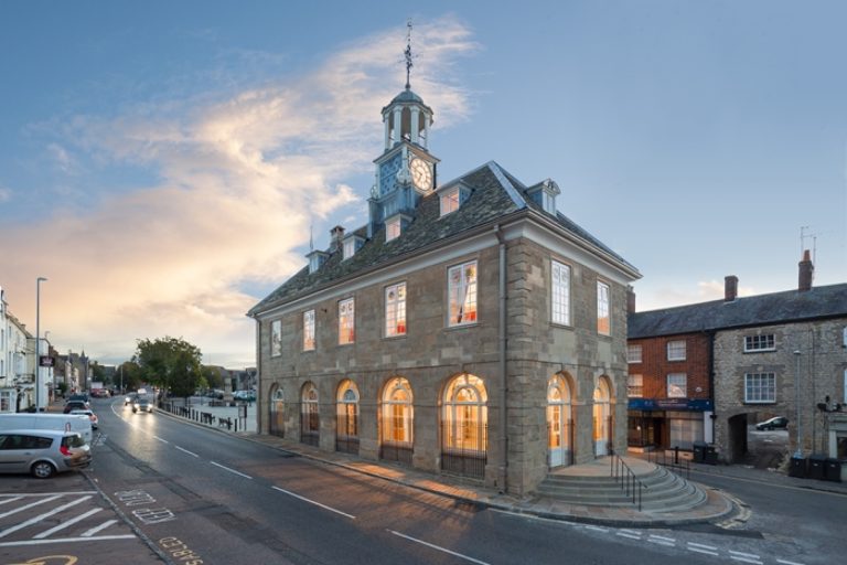 Brackley town skyline with traditional buildings – motorhomes for sale in Brackley