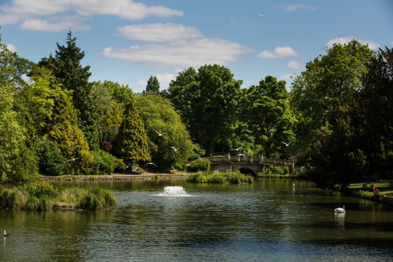 Cheltenham skyline with Regency architecture – motorhomes for sale in Cheltenham