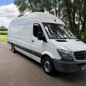 Used Mercedes Sprinter panel van suitable for campervan conversion project